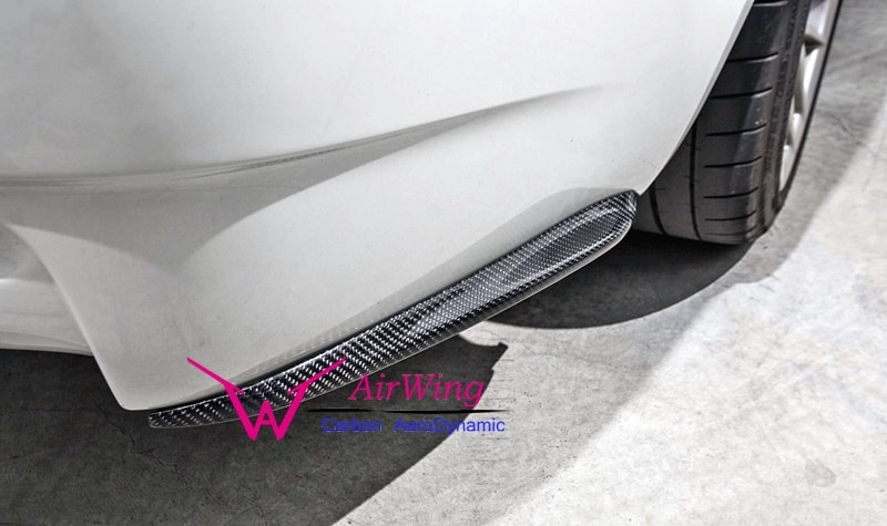 E92E93 M3 – AirWing-S style Carbon Rear Bumper Splitter 04
